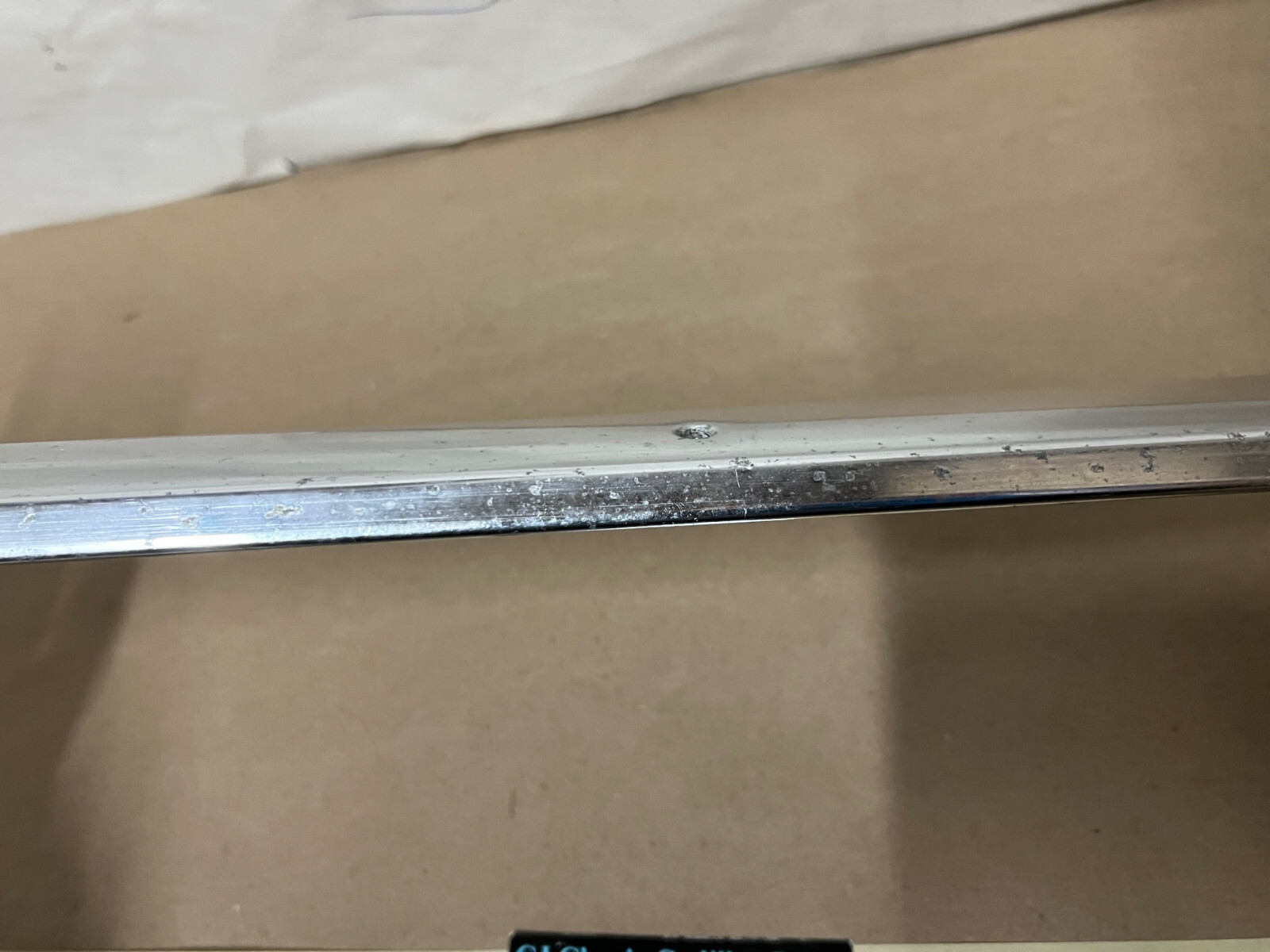 OEM 1959 1960 Cadillac Deville 4 Door 4 Window FLAT TOP INTERIOR LEFT SIDE HEADLINER TRIM (ABOVE DOORS) #4757727 - Image 16
