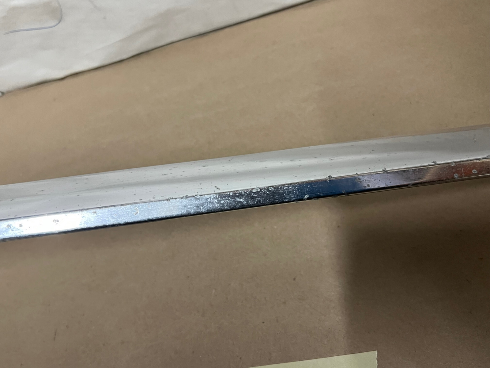 OEM 1959 1960 Cadillac Deville 4 Door 4 Window FLAT TOP INTERIOR LEFT SIDE HEADLINER TRIM (ABOVE DOORS) #4757727 - Image 17