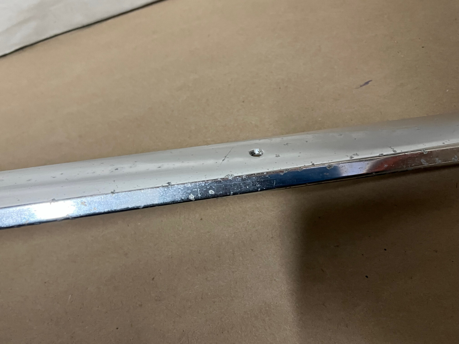 OEM 1959 1960 Cadillac Deville 4 Door 4 Window FLAT TOP INTERIOR LEFT SIDE HEADLINER TRIM (ABOVE DOORS) #4757727 - Image 18