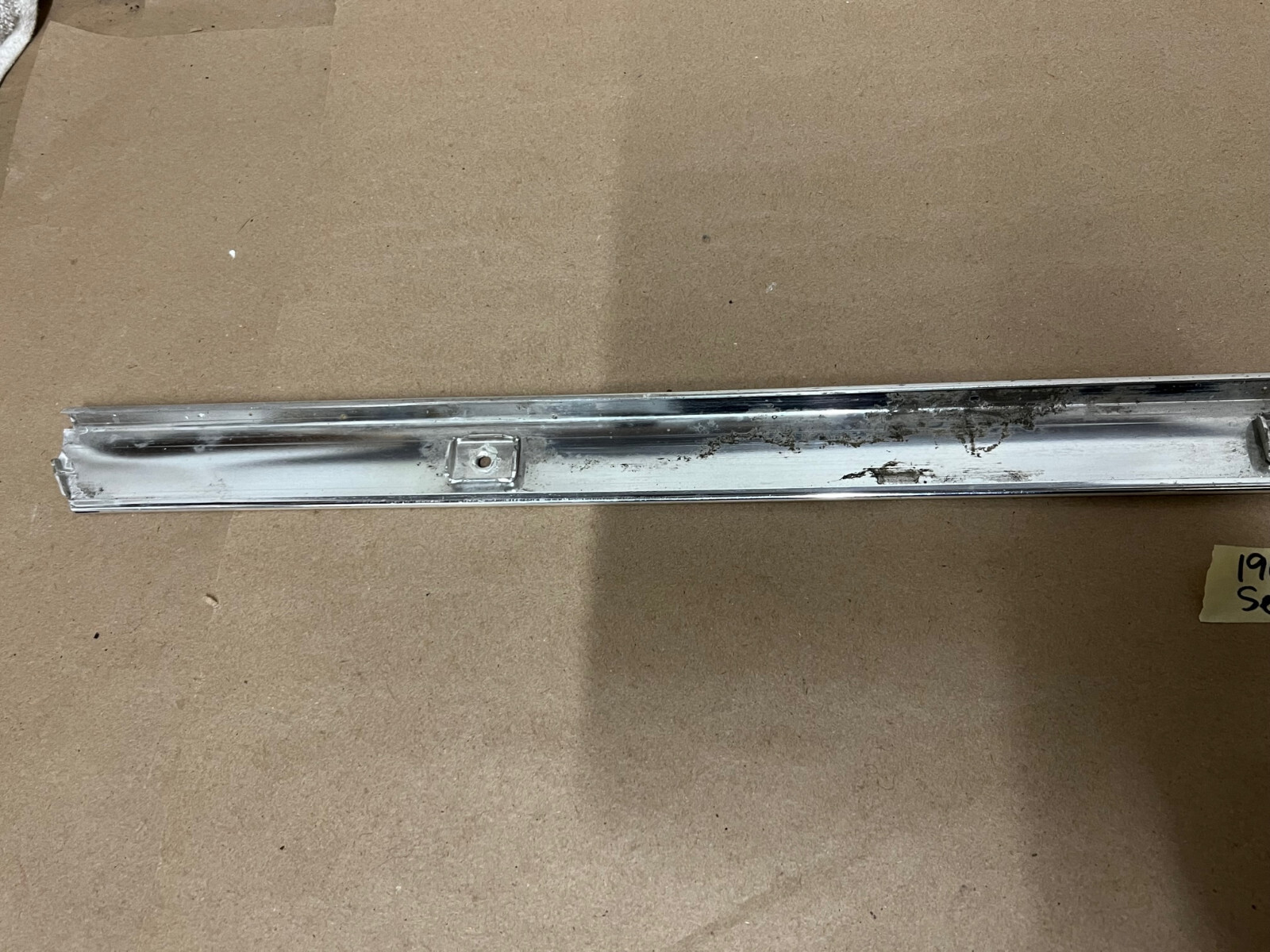 OEM 1959 1960 Cadillac Deville 4 Door 4 Window FLAT TOP INTERIOR LEFT SIDE HEADLINER TRIM (ABOVE DOORS) #4757727 - Image 21