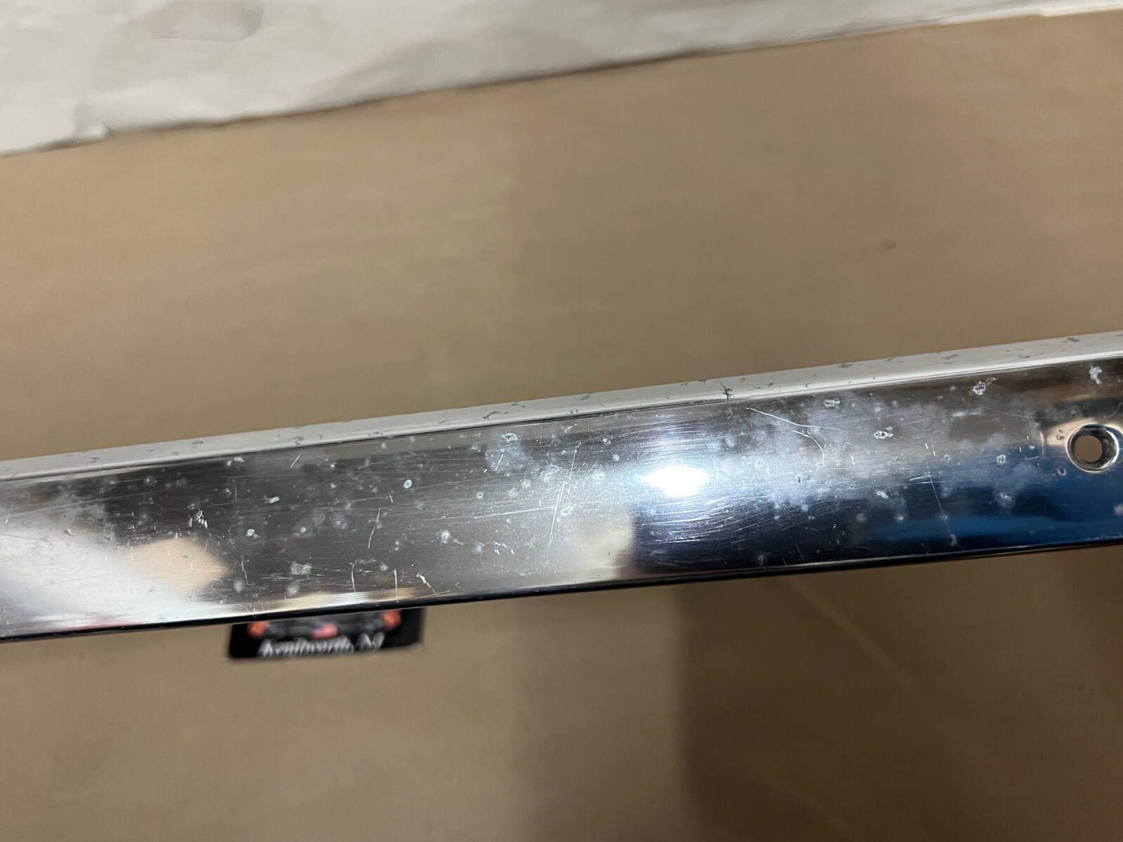 OEM 1959 1960 Cadillac Deville 4 Door 4 Window FLAT TOP INTERIOR LEFT SIDE HEADLINER TRIM (ABOVE DOORS) #4757727 - Image 8