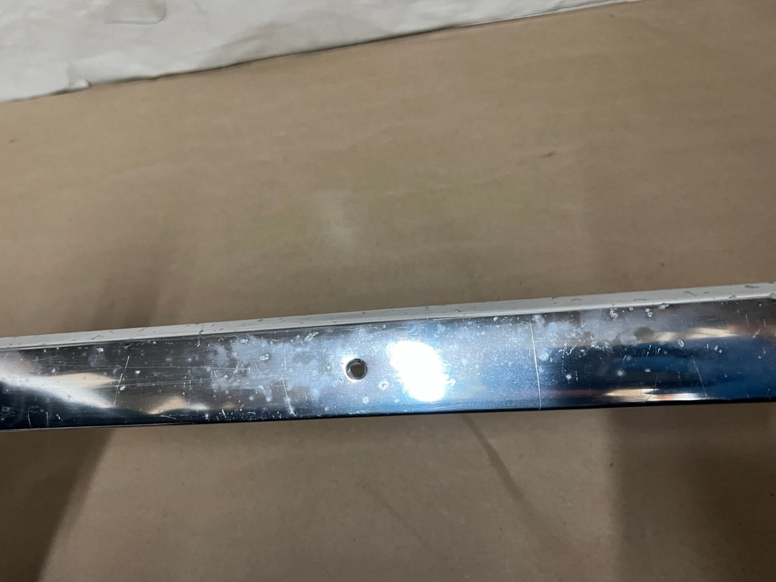 OEM 1959 1960 Cadillac Deville 4 Door 4 Window FLAT TOP INTERIOR LEFT SIDE HEADLINER TRIM (ABOVE DOORS) #4757727 - Image 9