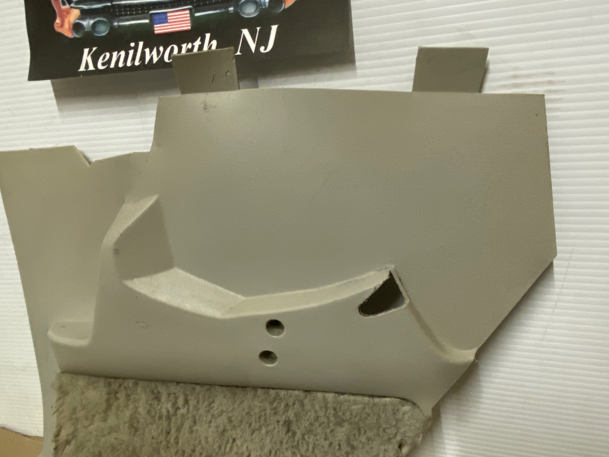 OEM 1976 1977 1978 1979 Cadillac Seville LEFT DRIVER SIDE LOWER KICK PANEL TRIM #1696640/#1702171 - Image 3