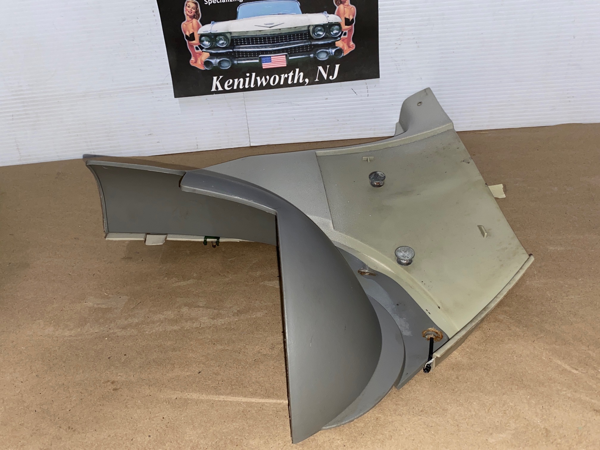 OEM 1976 1977 1978 1979 Cadillac Seville RIGHT PASSENGER SIDE KICK PANEL TRIM #1696639/#1702221 - Image 9