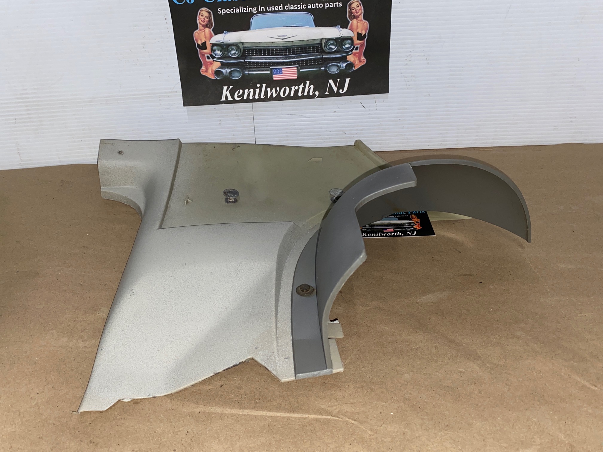 OEM 1976 1977 1978 1979 Cadillac Seville RIGHT PASSENGER SIDE KICK PANEL TRIM #1696639/#1702221 - Image 10