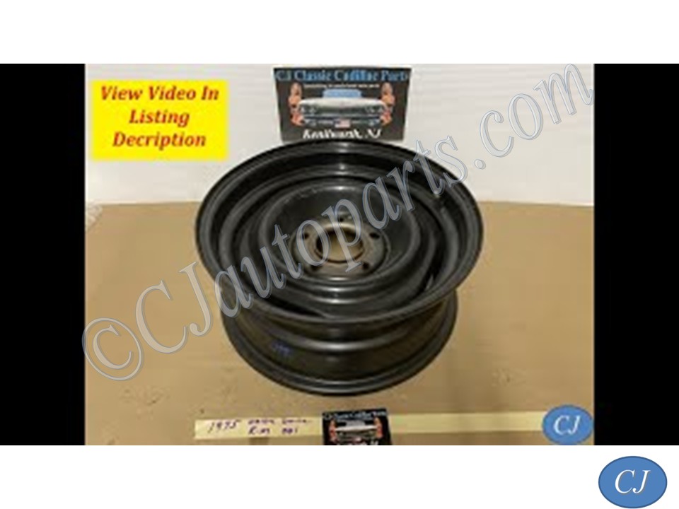 OEM 1969 1970 1971 1972 1973 1974 1975 1976 Cadillac Deville Calais Fleetwood 15 X 6 KELSEY HAYES STEEL WHEEL RIM #001