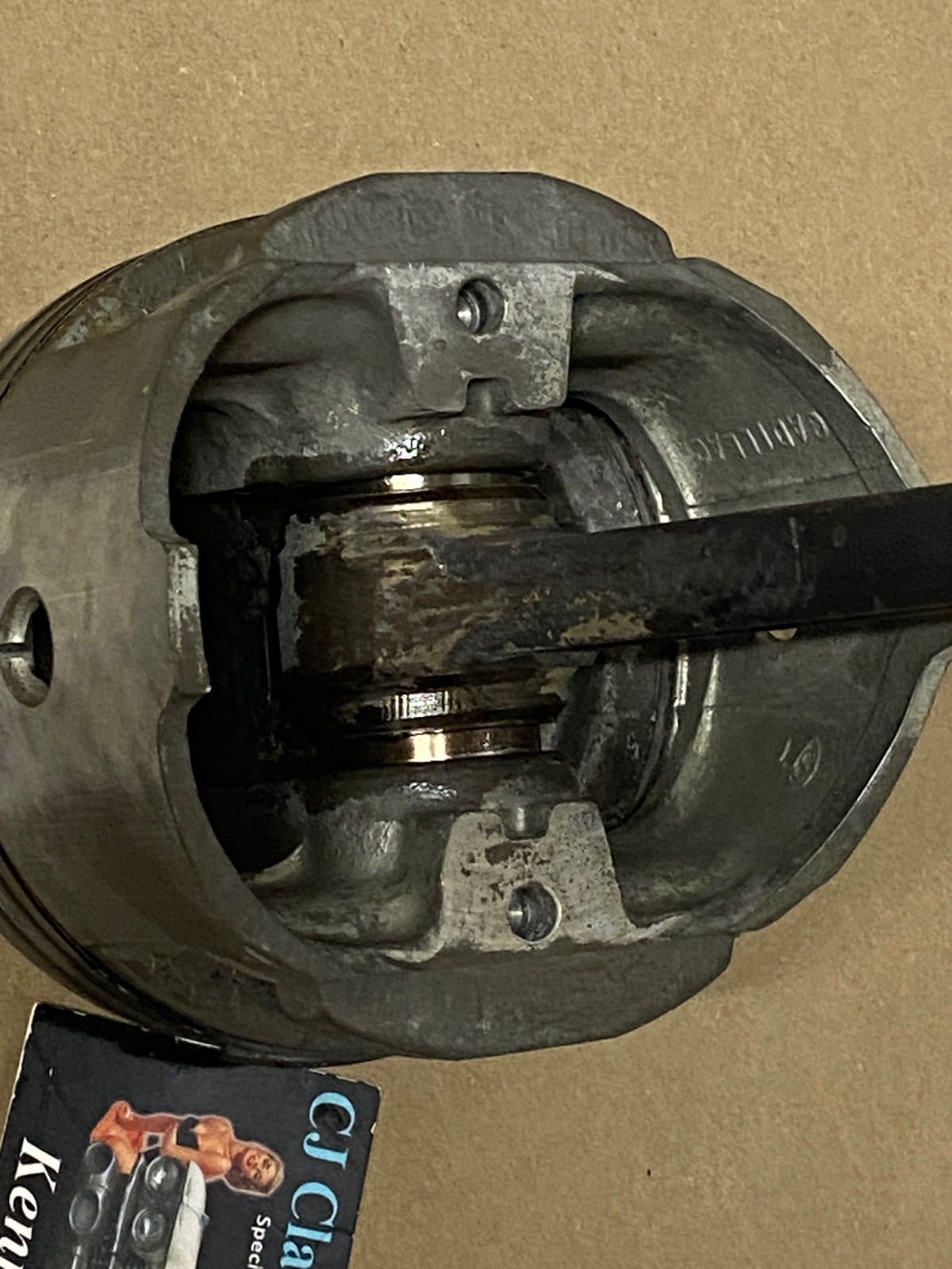 OEM 1964 1965 1966 1967 Cadillac Deville Fleetwood Eldorado Calais 429 ENGINE CONNECTING ROD & PISTON #1 - Image 13