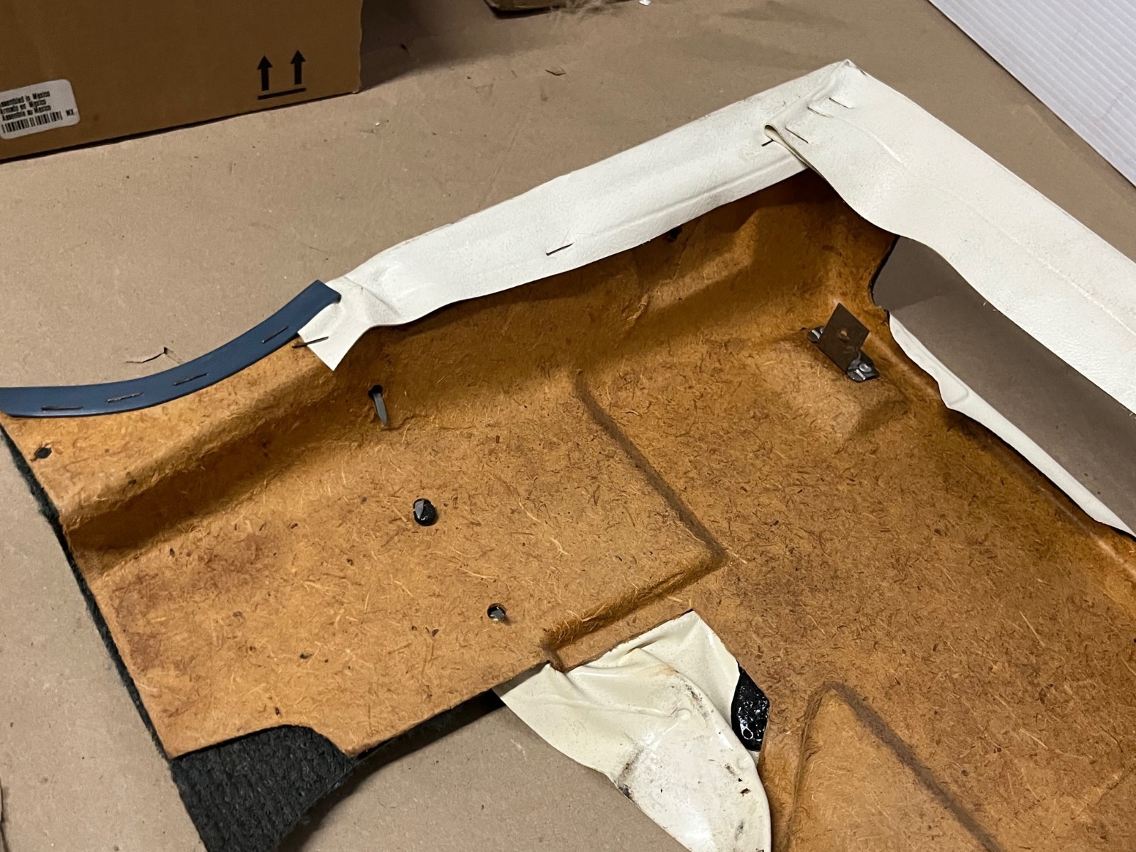 OEM 1971 1972 1973 1974 1975 1976 1977 1978 Cadillac Eldorado HardTop LEFT DRIVER SIDE REAR LOWER QUARTER DOOR PANEL TRIM ARMREST - Image 11