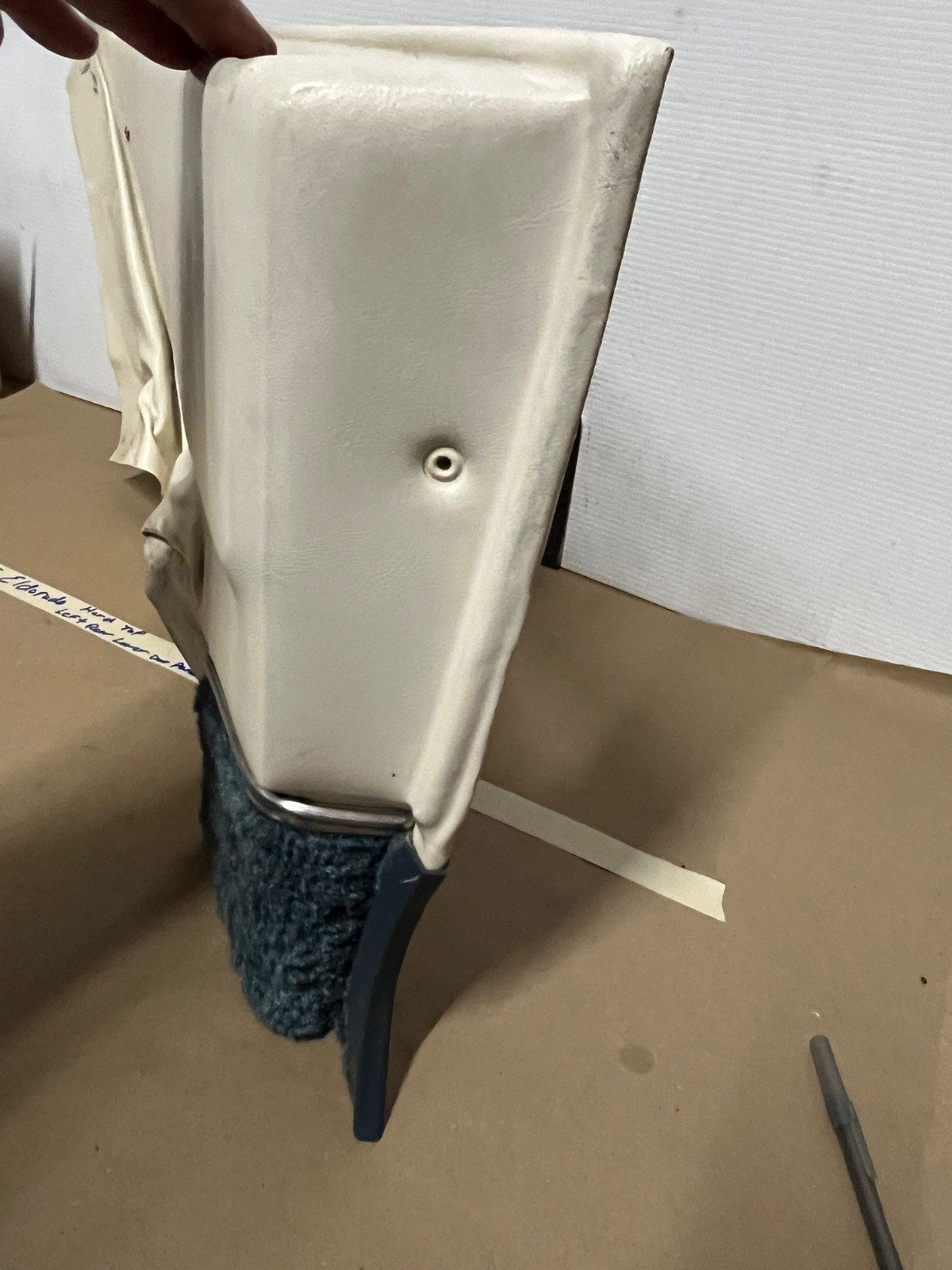 OEM 1971 1972 1973 1974 1975 1976 1977 1978 Cadillac Eldorado HardTop LEFT DRIVER SIDE REAR LOWER QUARTER DOOR PANEL TRIM ARMREST - Image 5
