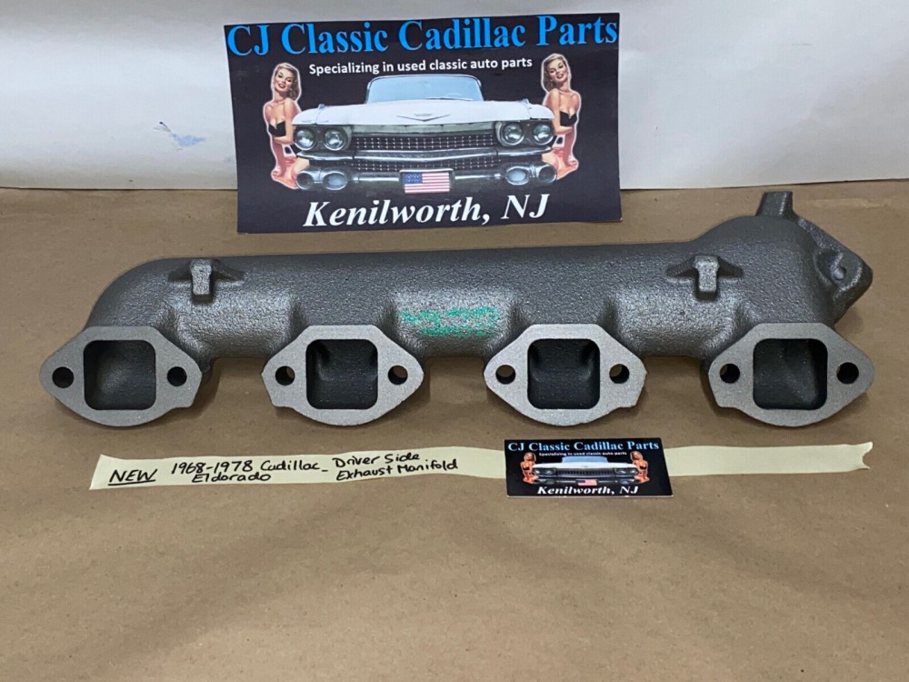 NEW 1968 1969 1970 1971 1972 1973 1974 1975 1976 1977 1978 CADILLAC ELDORADO LEFT DRIVER SIDE EXHAUST MANIFOLD #1485749 - Image 10
