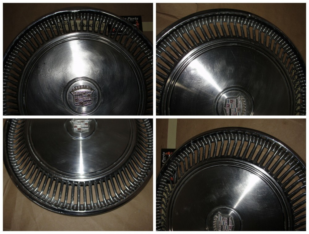 OEM 1967 1968 1969 1970 1971 1972 1973 1974 1975 1976 1977 1978 Cadillac Eldorado 15" STEEL WHEEL HUBCAP WHEEL COVER #1 - Image 10