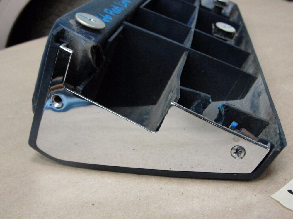 OEM 1966 1967 Cadillac Fleetwood LIMO LIMOUSINE LEFT DRIVER SIDE FRONT DOOR PANEL ARM REST BASE PAD TRIM - - DARK BLUE - Image 10
