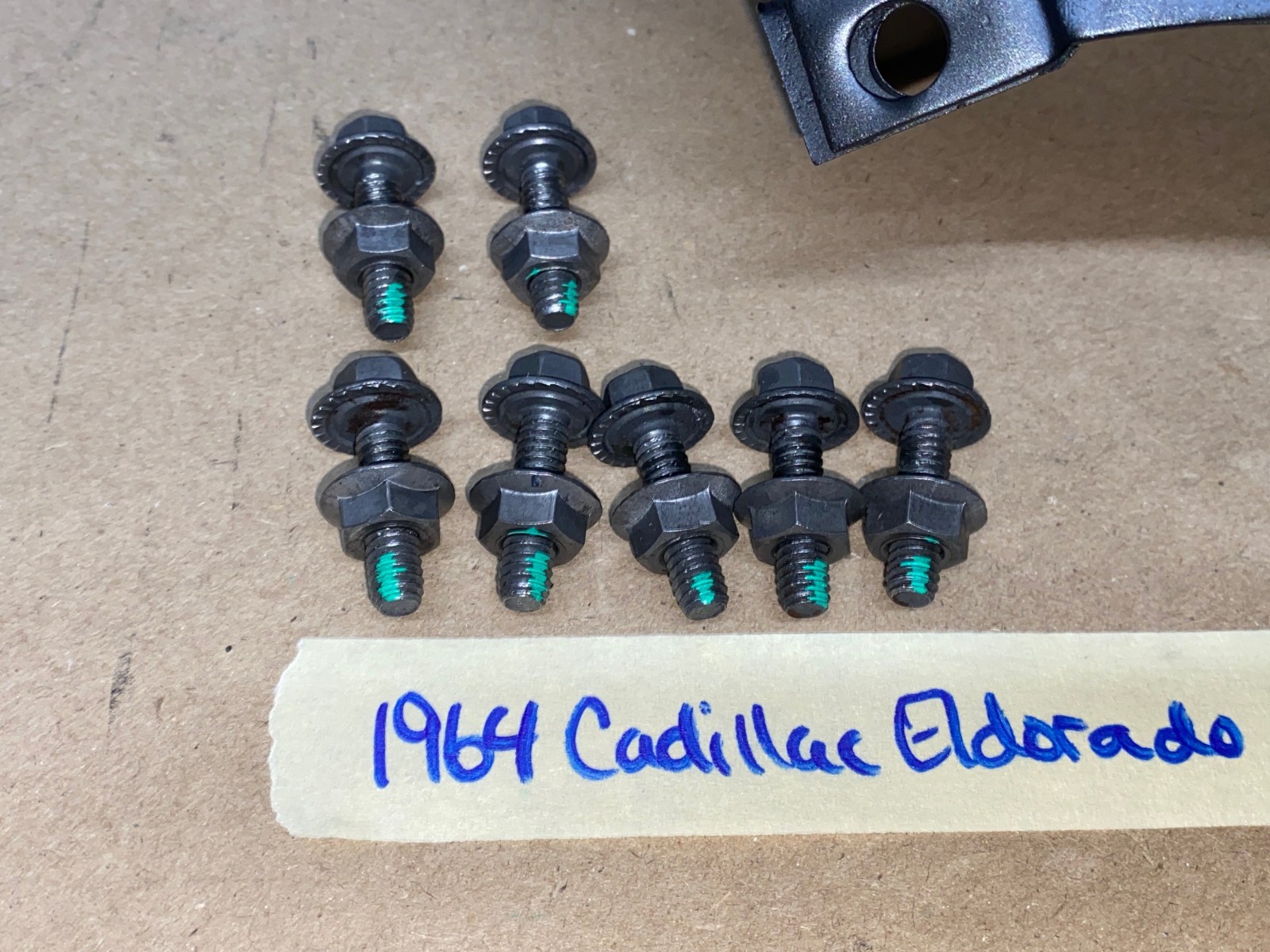 OEM 1963 1964 Cadillac Eldorado Deville Fleetwood A/C BLOWER MOTOR TO EVAPORATOR BOX DUCT W/MOUNTING BOLTS HARDWARE #1481036/#1481035 - Image 10