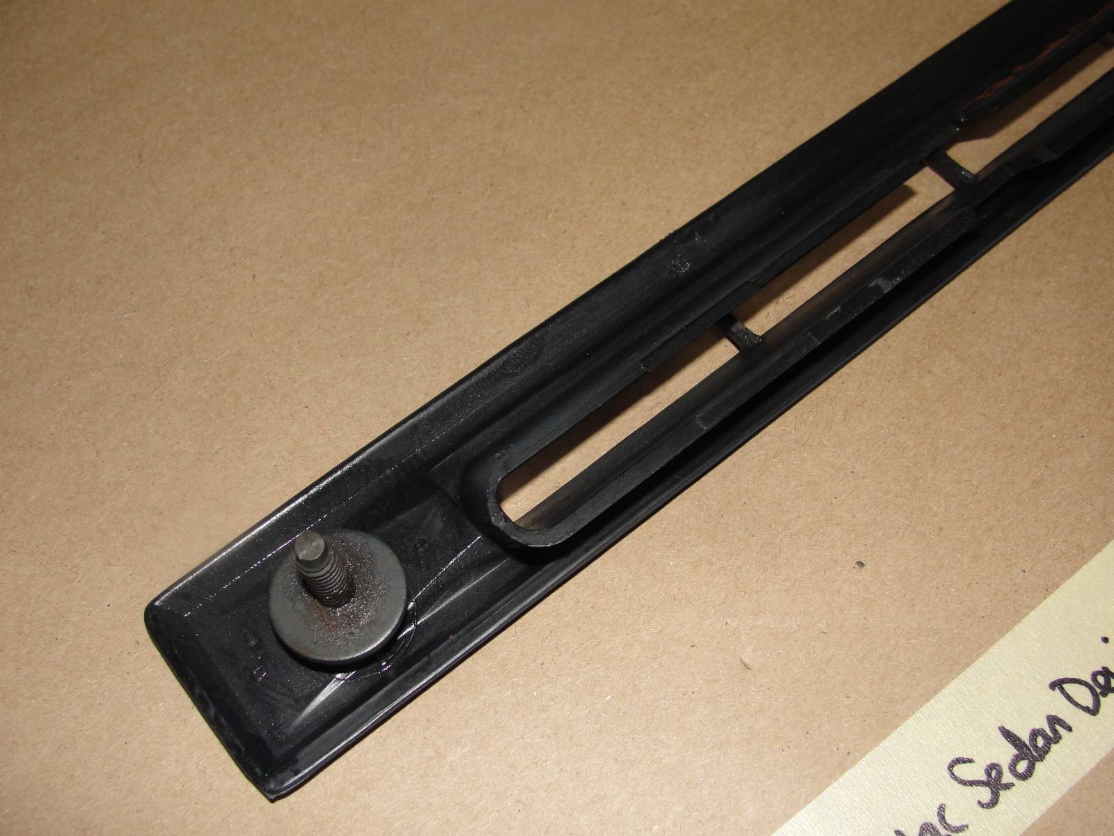 OEM 1972 1973 Cadillac Sedan Deville REAR DEFROSTER DUCT VENT GRILL COVER TRIM BLUE - Image 10