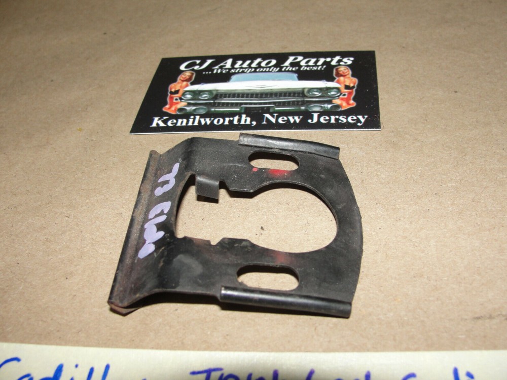 OEM 1973 1974 1975 1976 1977 1978 Cadillac Eldorado TRUNK LOCK CYLINDER RETAINER CLIP MOUNTING BRACKET #9616859 - Image 10