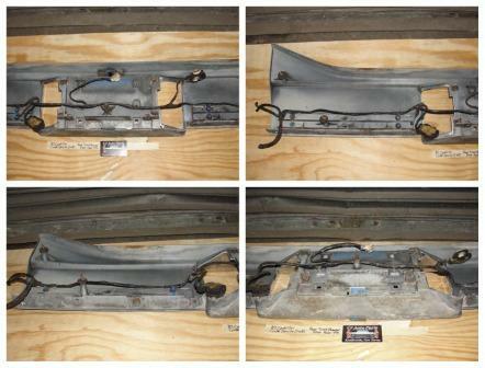 OEM 1985 1986 1987 1988 Cadillac Deville Fleetwood FWD REAR TRUNK BUMPER FILLER PANEL TRIM WITH REFLECTORS FILLERS #20644831 - Image 10