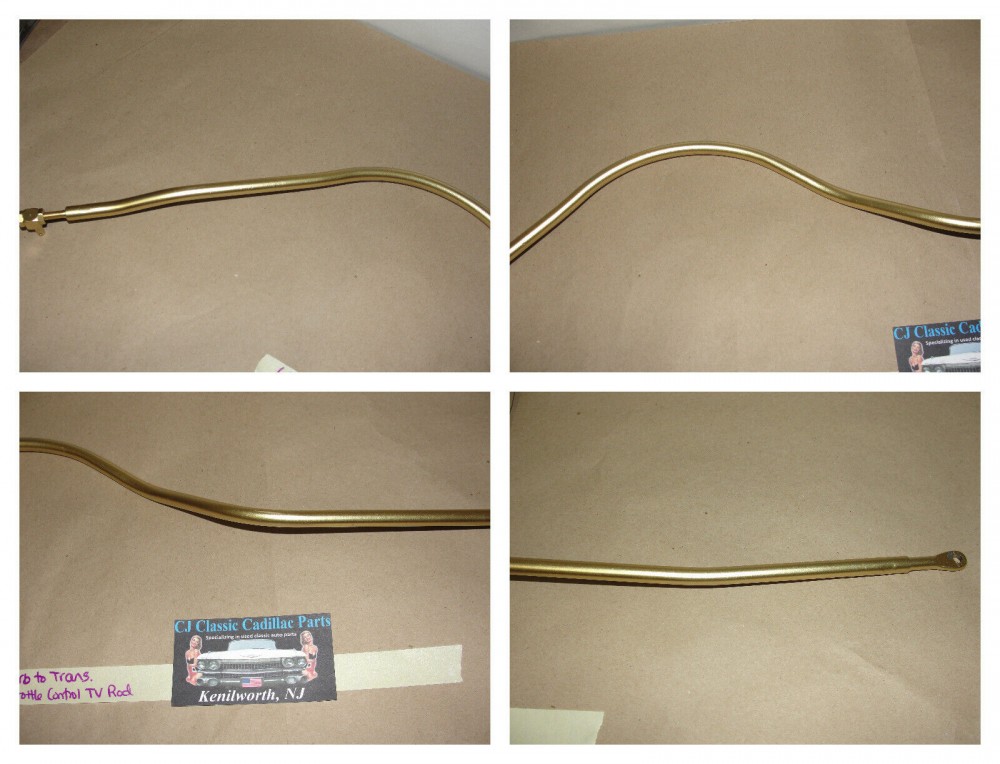 OEM 1963 Cadillac Deville Eldorado Fleetwood 390 Engine HYDRAMATIC TRANSMISSION TRANS KICK DOWN TV ROD LINKAGE #3512935 - Image 10