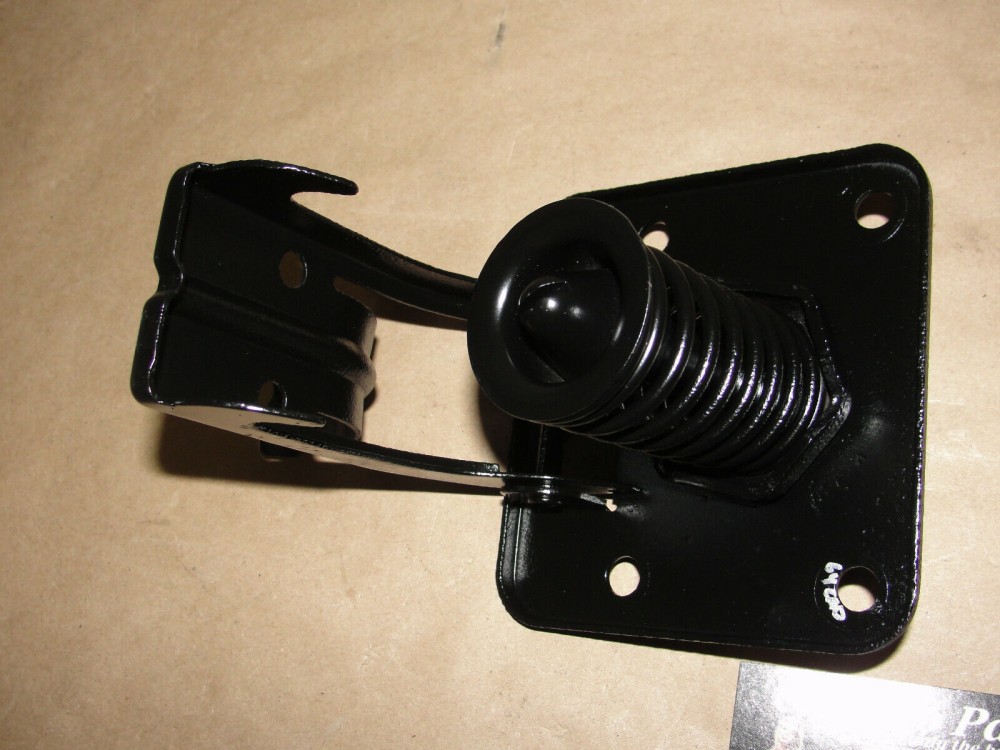 OEM 1963 1964 Cadillac Deville Fleetwood Upper Hood Safety Catch Latch Release Pop-Up Spring Assembly - Image 10