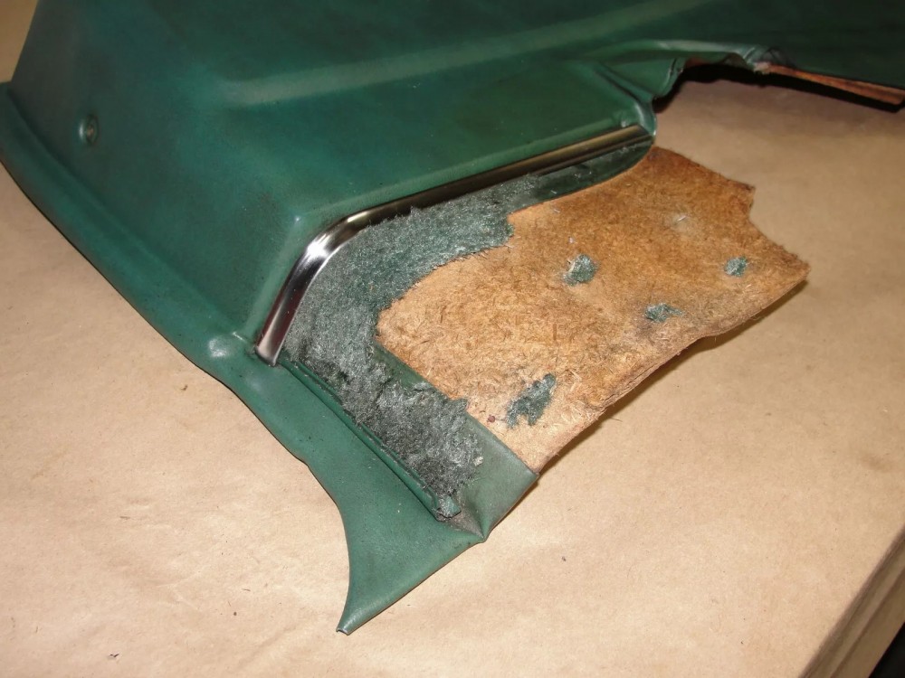 OEM 1971 1972 1973 Cadillac Coupe Deville Calais 2 Door RIGHT PASSENGER SIDE REAR LOWER DOOR QUARTER PANEL TRIM - Image 10