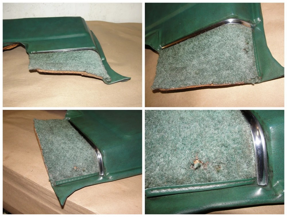 OEM 1971 1972 1973 Cadillac Coupe Deville Calais 2 Door LEFT DRIVER SIDE REAR LOWER DOOR QUARTER PANEL TRIM - Image 10