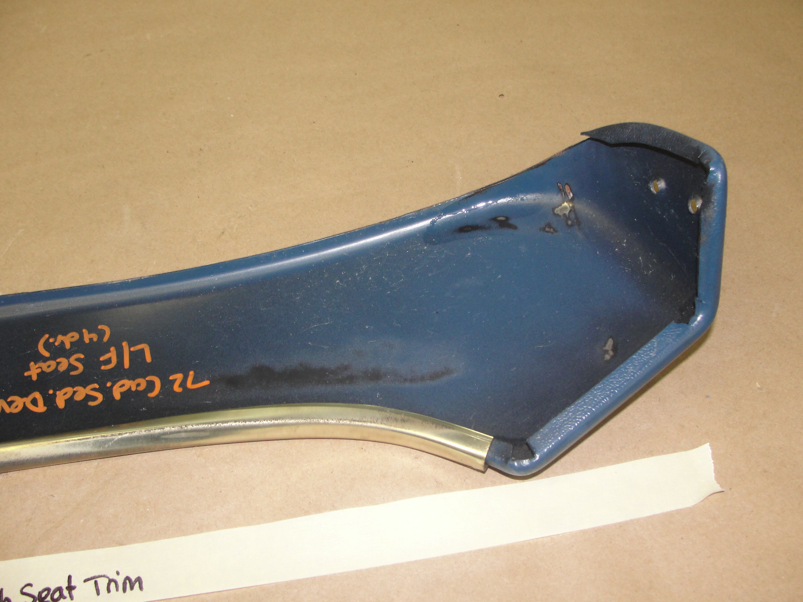 OEM 1971 1972 1973 1974 1975 1976 Cadillac Deville Eldorado Fleetwood Calais LEFT SIDE FRONT POWER BENCH SEAT SWITCH LOWER TRIM - Image 10