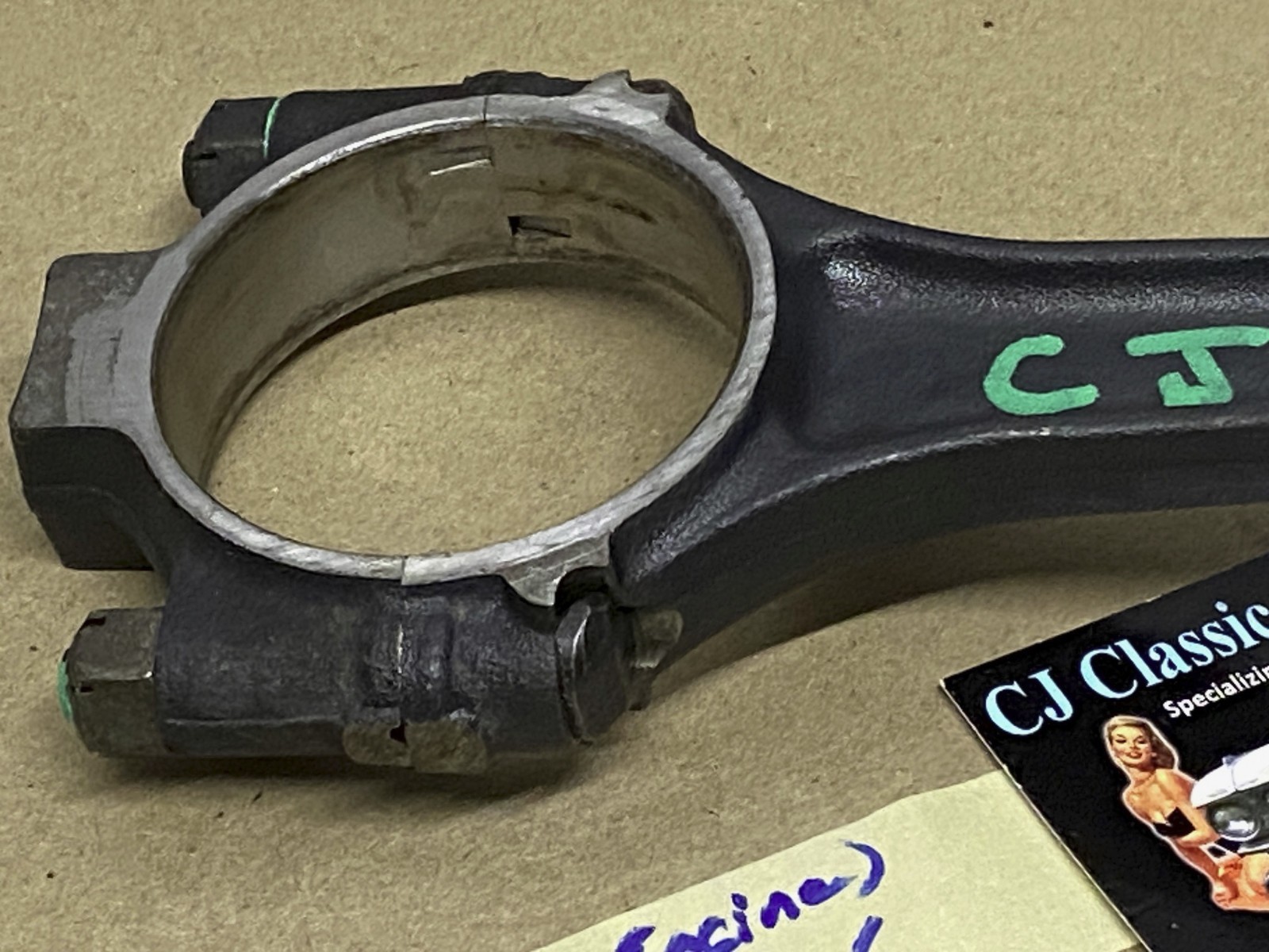 OEM 1959 1960 1961 1962 1963 Cadillac Deville Eldorado Fleetwood 390 Engine CONNECTING ROD WITH PISTON #6 #3511503 - Image 2