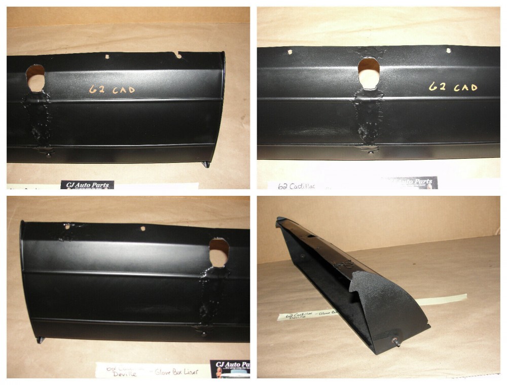 OEM 1962 Cadillac Deville Eldorado Fleetwood DASH GLOVE BOX GLOVEBOX TRAY LINER STORAGE COMPARTMENT #3512645 - Image 10
