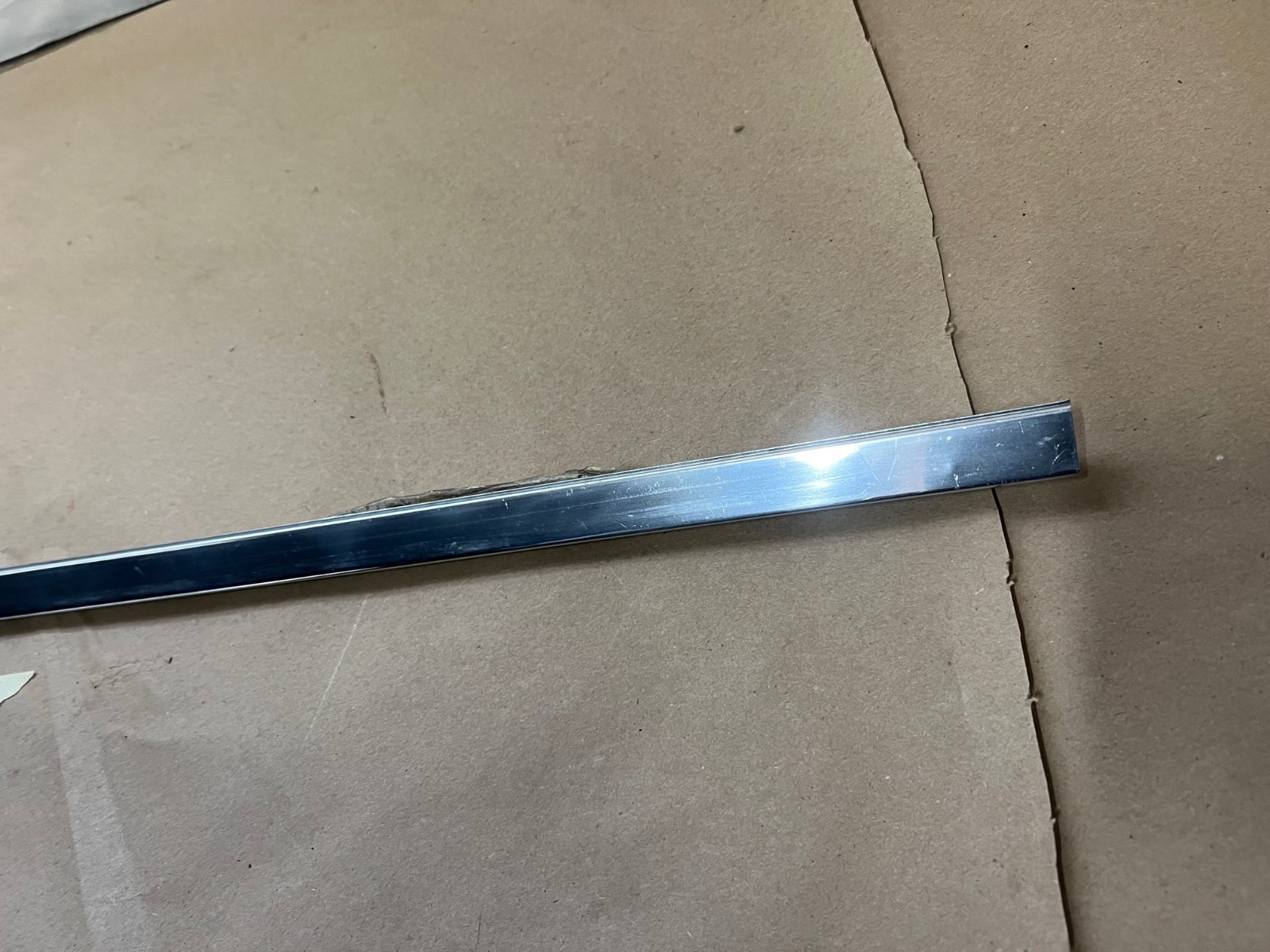 OEM 1959 1960 Cadillac Sed. Deville Flat Top DRIVER SIDE ROOF DRIP RAIL SCALP MOLDING TRIM #4755637 - Image 11