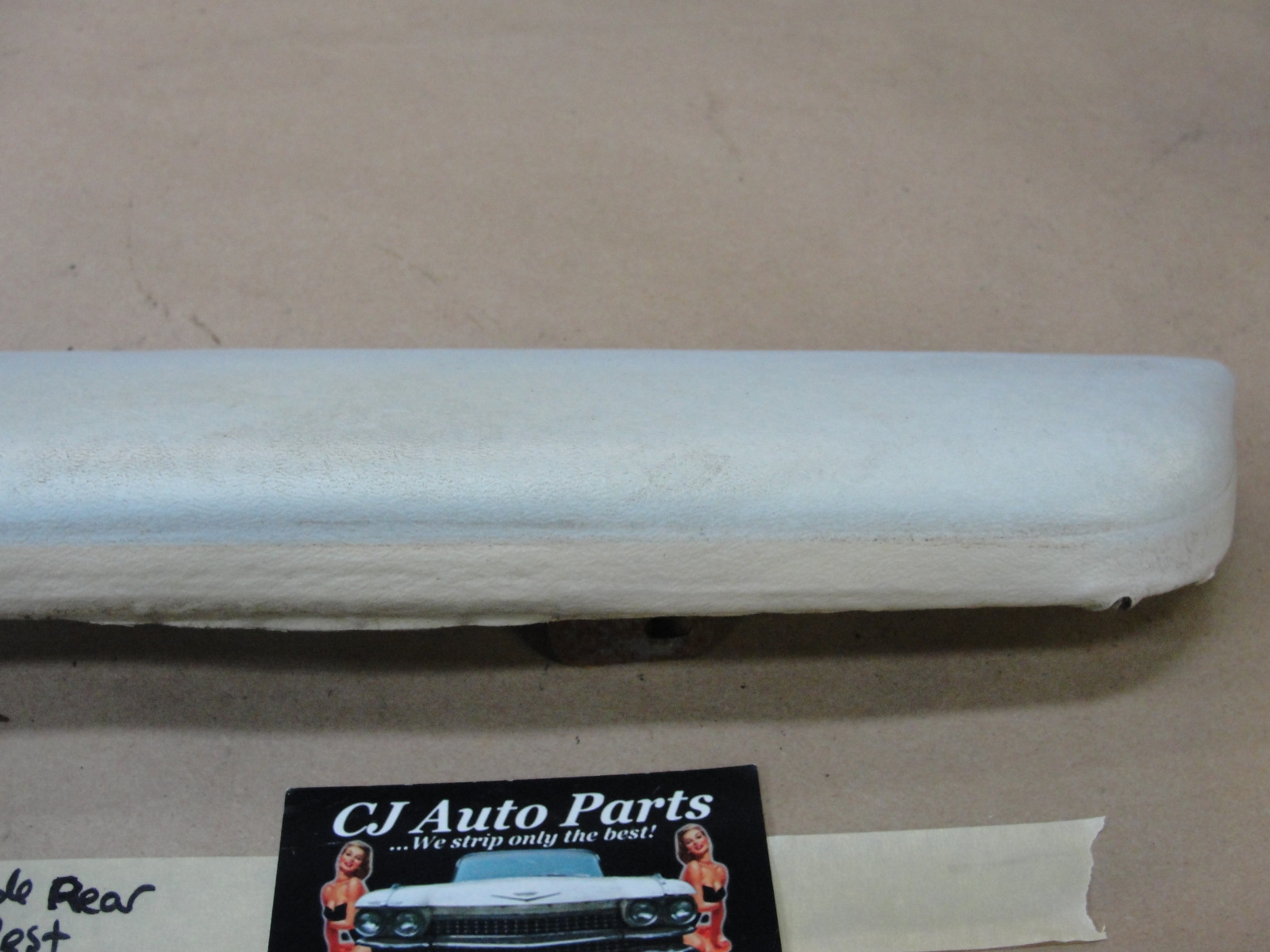 OEM 1965 Cadillac Sedan Deville Fleetwood RIGHT REAR DOOR PANEL ARM REST PAD CUSHION - Image 11