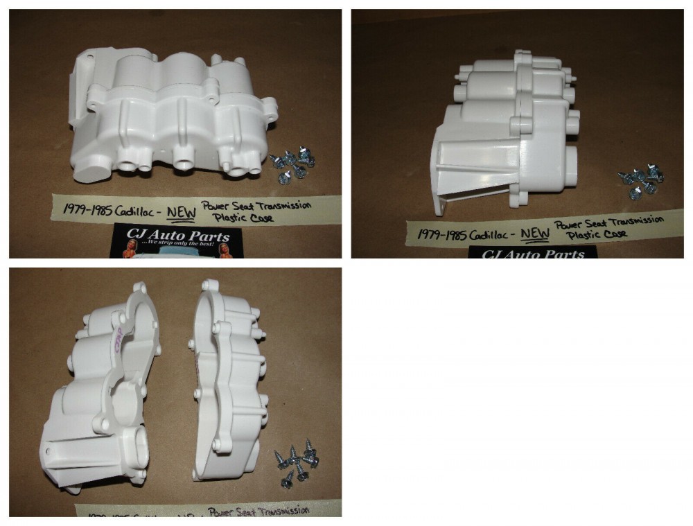 NEW 1979 1980 1981 1982 1983 1984 1985 CADILLAC DEVILLE ELDORADO FLEETWOOD POWER SEAT TRANSMISSION CASE (ABS PLASTIC) *FIELD TESTED* - Image 11