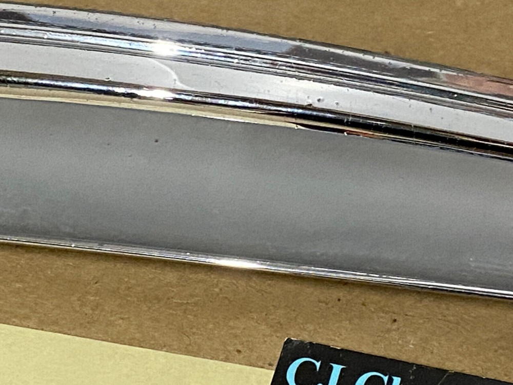 OEM 1960 Cadillac Deville INTERIOR DOOR PULL HANDLE WITH BACK PLATE ESCUTCHEON TRIM #4780949/#4780948 - Image 11