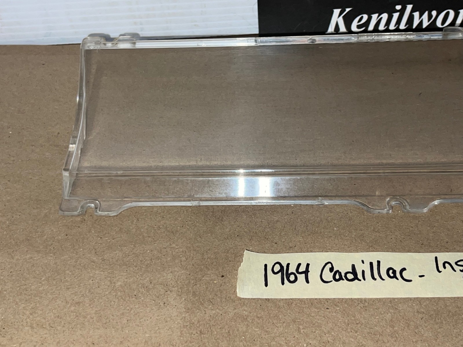 OEM 1963 1964 Cadillac Deville Eldorado Fleetwood INSTRUMENT CLUSTER PLASTIC LENS #640607 - Image 11
