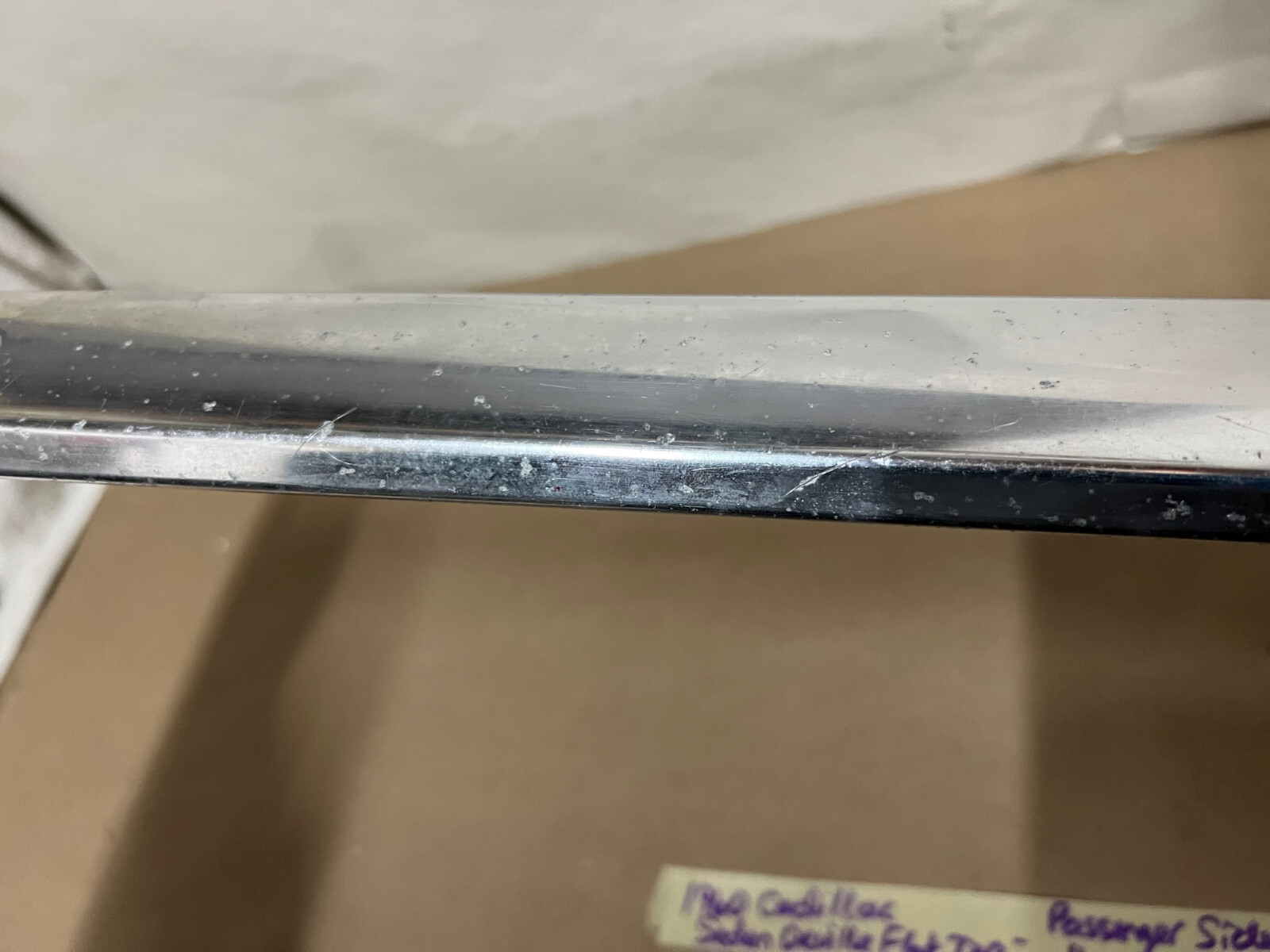 OEM 1959 1960 Cadillac Deville 4 Window 4 Door FLAT TOP INTERIOR RIGHT SIDE HEADLINER TRIM (ABOVE DOORS) #4757726 - Image 11