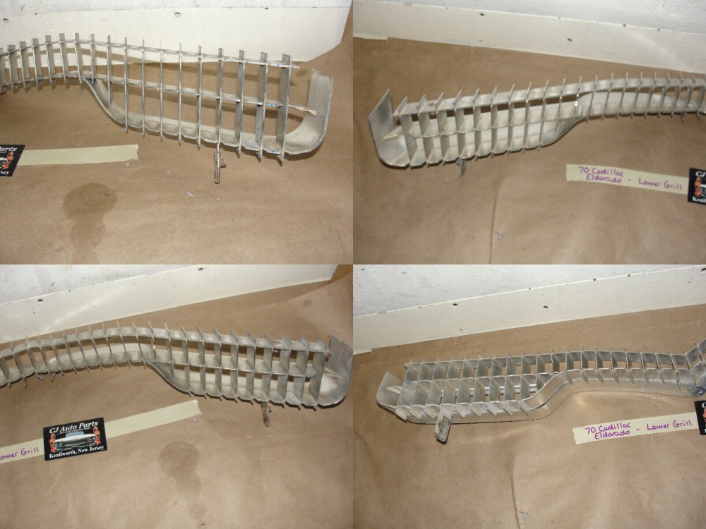 OEM 1970 Cadillac Eldorado FRONT LOWER GRILL #3514943 - Image 11