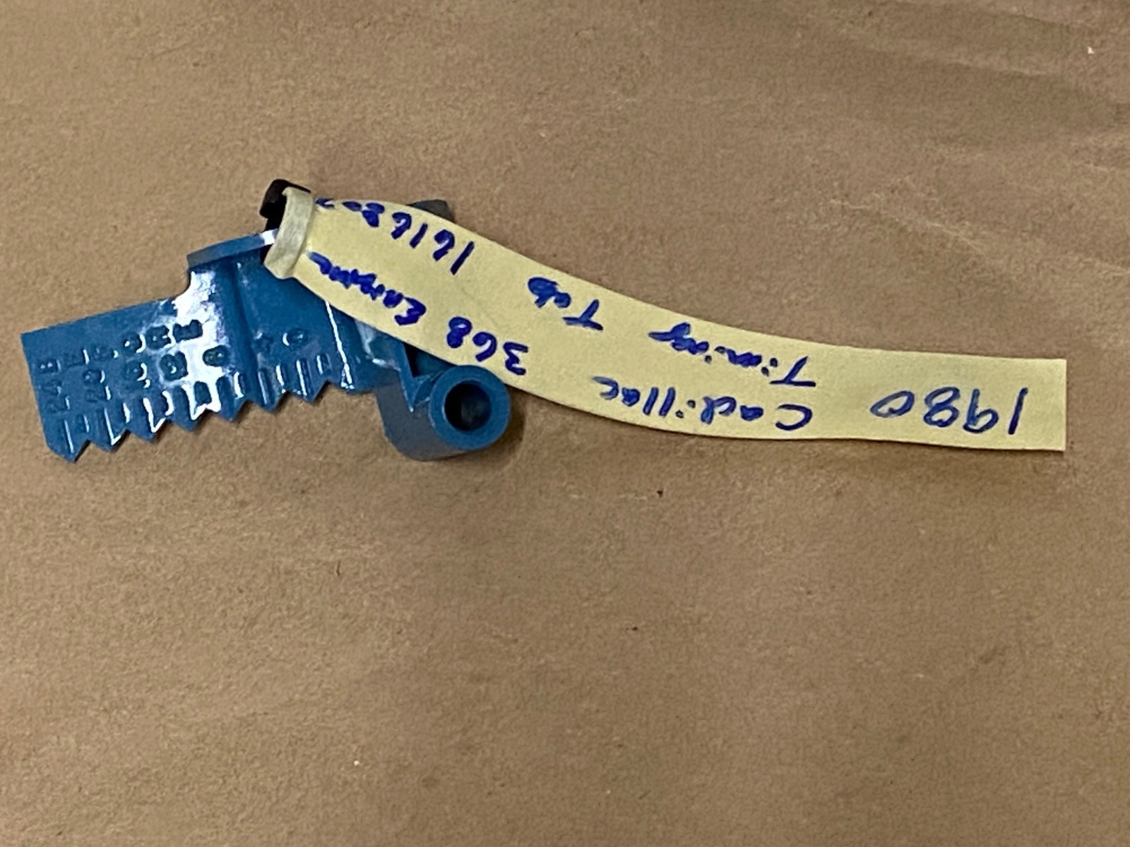 OEM 1980 Cadillac Deville Fleetwood Eldorado Seville 368 Engine TIMING TAB INDICATOR MARK POINTER #1616802 - Image 11