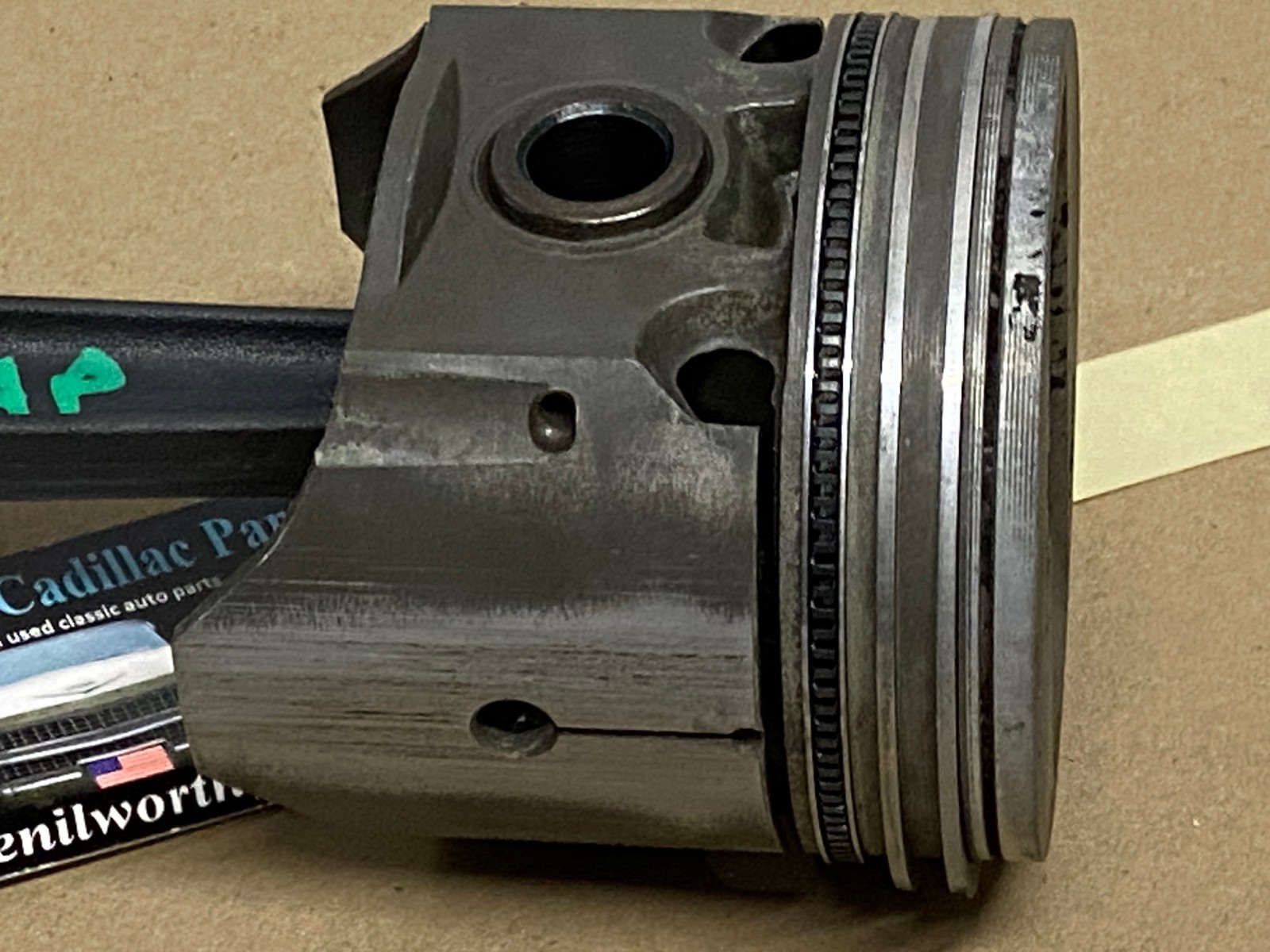 OEM 1959 1960 1961 1962 1963 Cadillac Deville Eldorado Fleetwood 390 Engine CONNECTING ROD WITH PISTON #6 #3511503 - Image 11