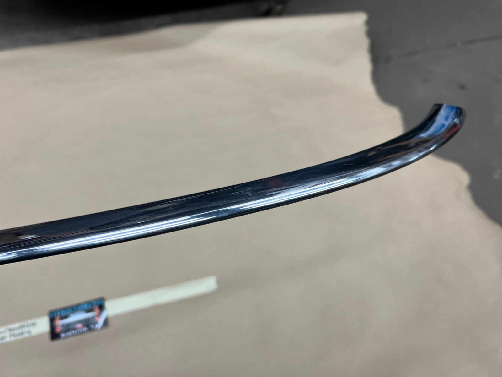 OEM 1959 1960 Cadillac Deville 4 Door 4 Window FLAT TOP EXTERIOR REAR WINDSHIELD LOWER CENTER MOLDING TRIM #3631400 - Image 11