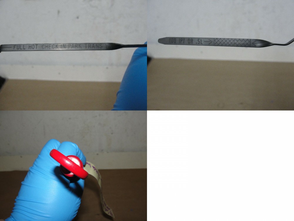OEM 1985 1986 1987 1988 Cadillac Fleetwood Deville FWD 4.5L TRANSMISSION DIPSTICK OIL FLUID LEVEL INDICATOR #1647052/#1647052 - Image 11