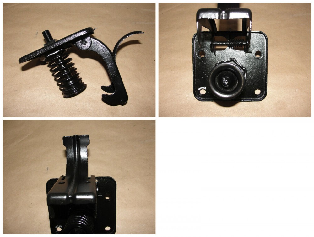 OEM 1963 1964 Cadillac Deville Fleetwood Upper Hood Safety Catch Latch Release Pop-Up Spring Assembly - Image 12