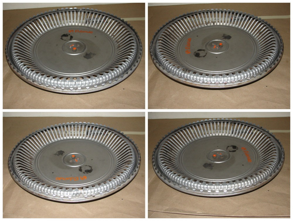 OEM 1967 1968 1969 1970 1971 1972 1973 1974 1975 1976 1977 1978 Cadillac Eldorado 15" STEEL WHEEL HUBCAP WHEEL COVER #1 - Image 12