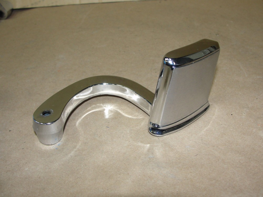 OEM 1966 Cadillac Fleetwood Calais Eldorado Deville RIGHT PASSENGER SIDE INTERIOR CHROME DOOR HANDLE #4537107 - Image 12