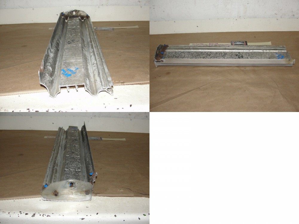 OEM 1964 Cadillac Fleetwood Eldorado LEFT SIDE REAR BUMPER BAR ALUMINUM INSERT TRIM #1481643 - Image 12
