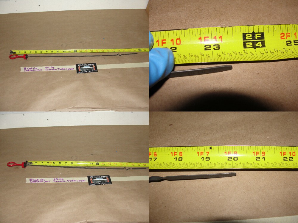 OEM 1985 1986 1987 1988 Cadillac Fleetwood Deville FWD 4.5L TRANSMISSION DIPSTICK OIL FLUID LEVEL INDICATOR #1647052/#1647052 - Image 12
