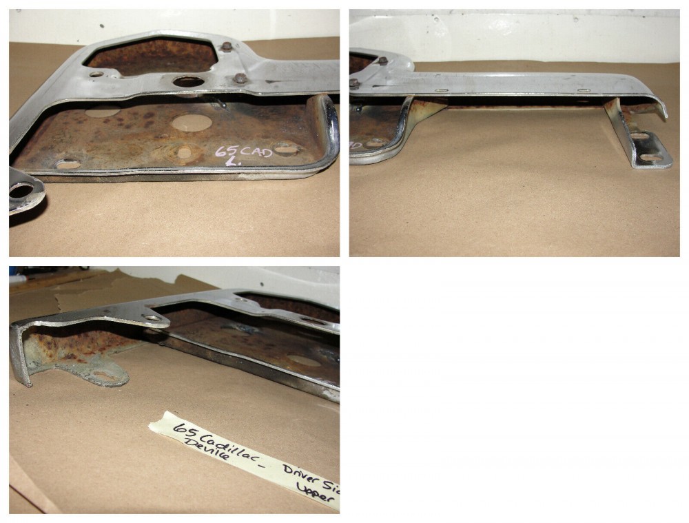OEM 1965 Cadillac Deville Eldorado Fleetwood Calais LEFT DRIVER SIDE FRONT BUMPER UPPER END #35113312 - Image 12