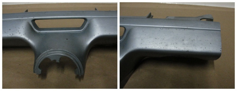 OEM 1961 Cadillac Deville Eldorado Fleetwood LEFT LOWER DASH ABOVE COLUMN SHIFT INDICATOR HOUSING TRIM #1475193 - Image 12