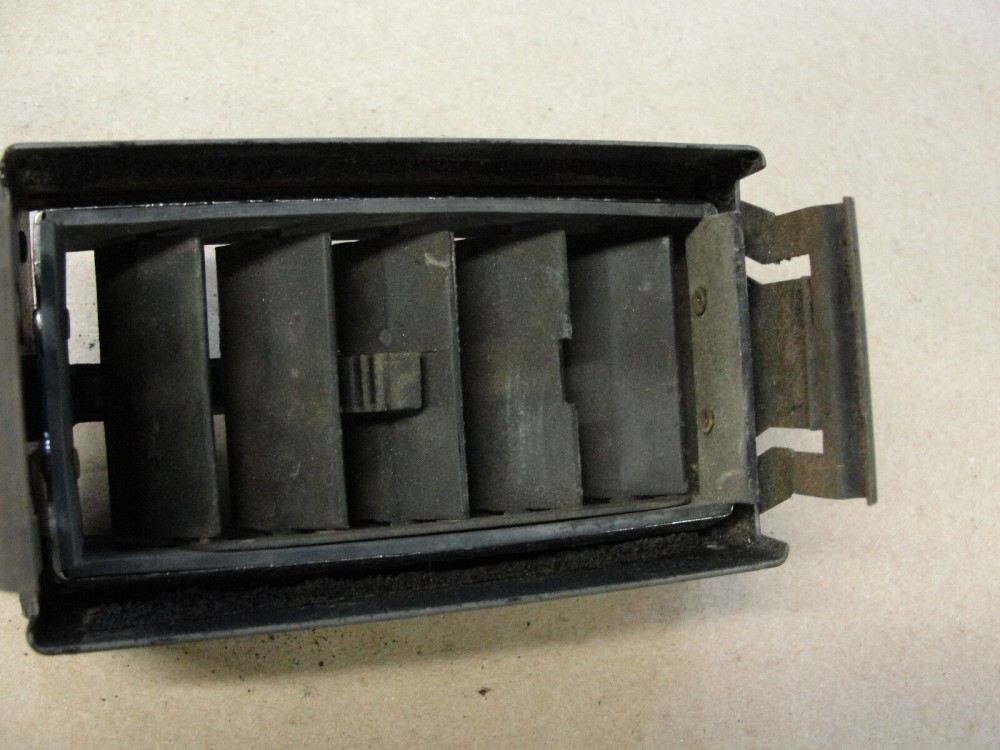 OEM 1967 Cadillac Deville Eldorado Calais Fleetwood CHROME INTERIOR DASH AC HEATER SIDE VENT DUCT #1489138 - Image 12