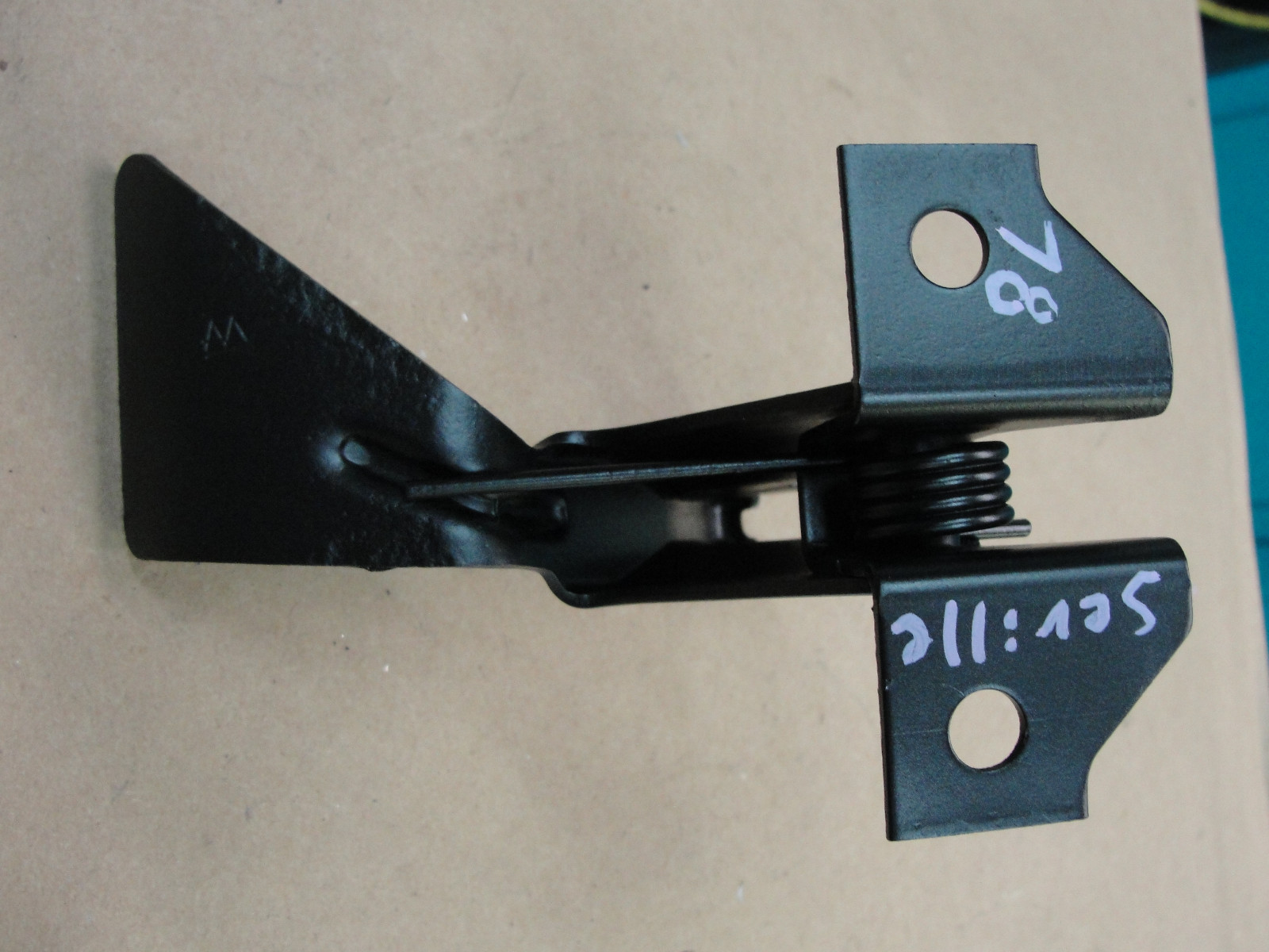 Factory Original 1976 1977 1978 1979 1980 1981 Cadillac Seville HOOD LATCH SAFETY CATCH RELEASE LEVER #1607317 - Image 12