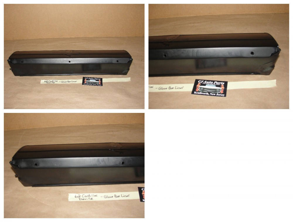 OEM 1962 Cadillac Deville Eldorado Fleetwood DASH GLOVE BOX GLOVEBOX TRAY LINER STORAGE COMPARTMENT #3512645 - Image 12
