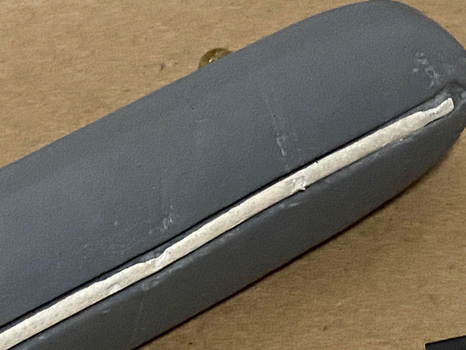 OEM 1975 1976 1977 1978 CADILLAC ELDORADO FRONT BUMPER END LOWER IMPACT STRIP CUSHION #1605345 - Image 12