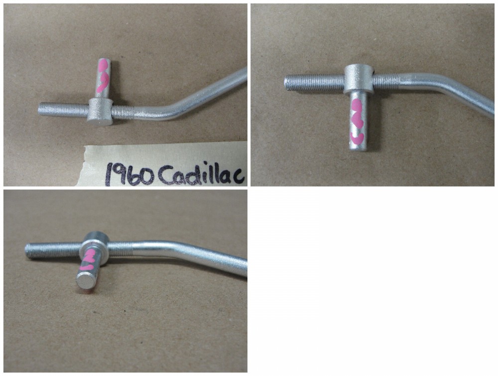 1959 1960 1961 1962 Cadillac DEVILLE ELDORADO FLEETWOOD 390 ENGINE THROTTLE ACCELERATOR LINKAGE ROD CABLE TO 4BBL CARB #1470924 - Image 12